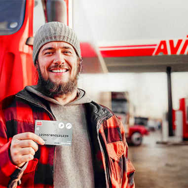 Trucker mit AVIACARD G